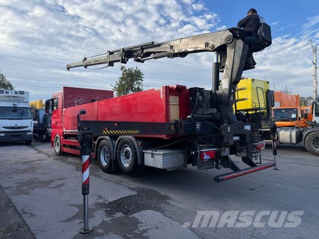 MAN TGX26.480BL/Baustoffwagen/Kran/HiabXS166K-2/Lenk Darus teherautók