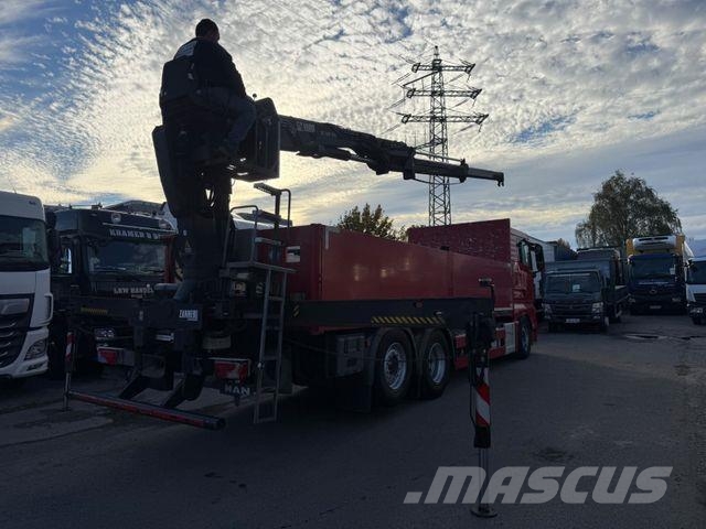 MAN TGX26.480BL/Baustoffwagen/Kran/HiabXS166K-2/Lenk Darus teherautók