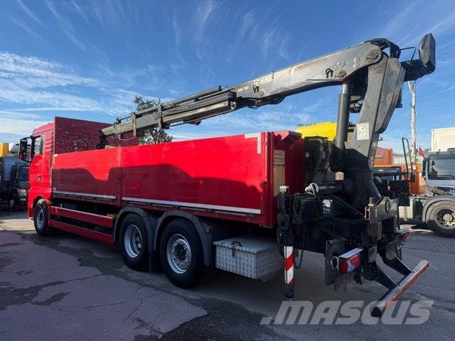 MAN TGX26.480BL/Baustoffwagen/Kran/HiabXS166K-2/Lenk Darus teherautók
