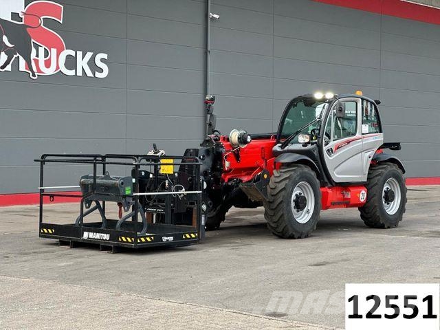 Manitou MT 1335 HA Easy 75D Funk/ Korb/Schaufel/Gabel Radlader
