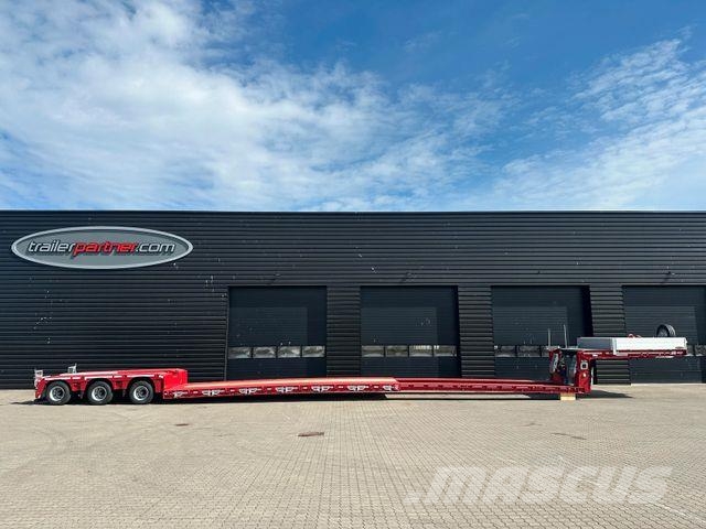 MAX Trailer MAX510-Z-3-ATX-A-8.00 نصف مقطورة مسطحة منخفضة