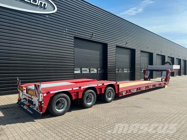 MAX Trailer MAX510-Z-3-ATX-A-8.00 نصف مقطورة مسطحة منخفضة