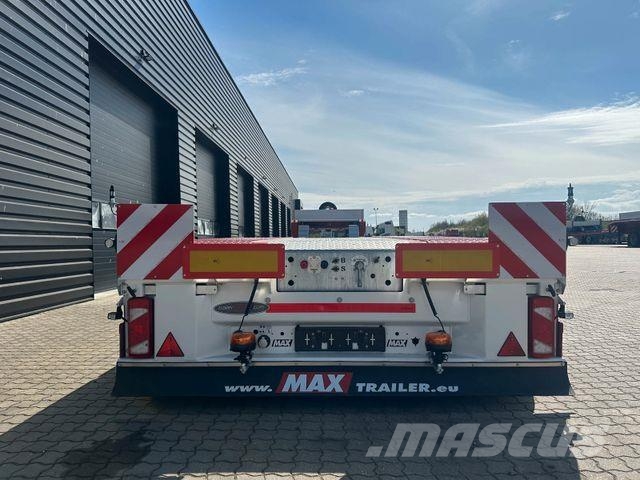 MAX Trailer MAX510-Z-3-ATX-A-8.00 نصف مقطورة مسطحة منخفضة