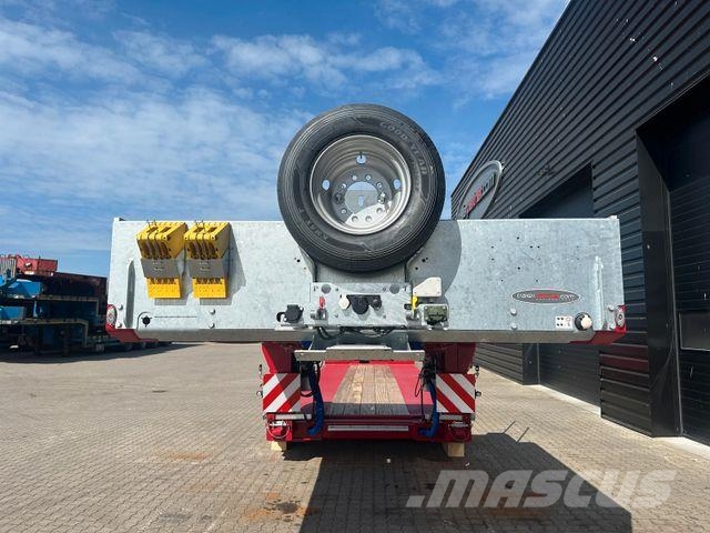 MAX Trailer MAX510-Z-3-ATX-A-8.00 نصف مقطورة مسطحة منخفضة