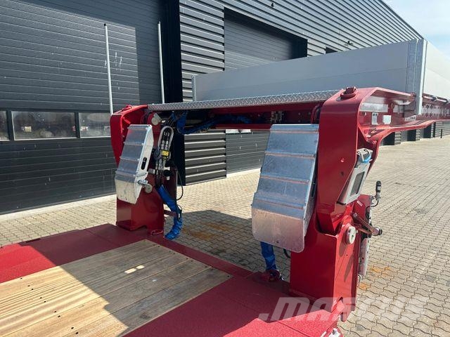 MAX Trailer MAX510-Z-3-ATX-A-8.00 نصف مقطورة مسطحة منخفضة