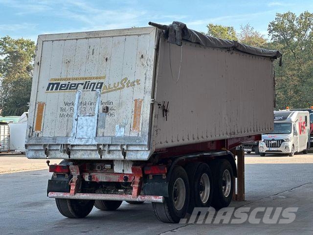 Meierling MSK 24 Kipper /Liftachse / Getreideluke / EBS Kippladerauflieger