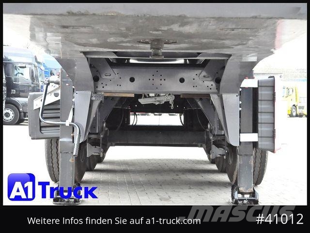 Meiller Euromix ca 24m³ Stahl, Lift SAF, Tageszulassun Kippladerauflieger