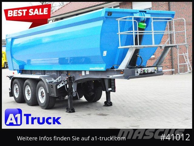 Meiller Euromix ca 24m³ Stahl, Lift SAF, Tageszulassun Kippladerauflieger