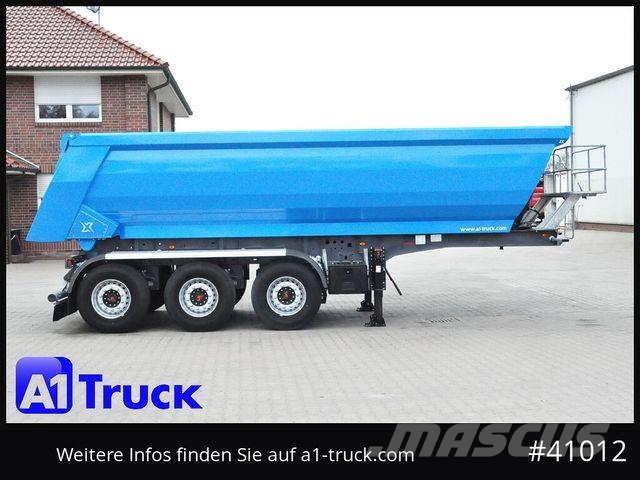 Meiller Euromix ca 24m³ Stahl, Lift SAF, Tageszulassun Kippladerauflieger
