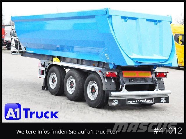 Meiller Euromix ca 24m³ Stahl, Lift SAF, Tageszulassun Kippladerauflieger