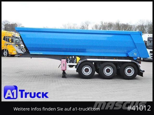 Meiller Euromix ca 24m³ Stahl, Lift SAF, Tageszulassun Kippladerauflieger