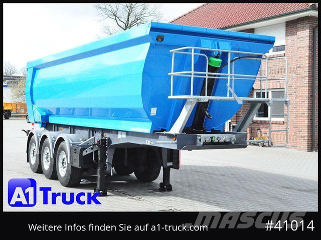 Meiller Euromix ca 27m³ Stahl, Lift SAF, Tageszulassun Kippladerauflieger