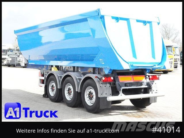 Meiller Euromix ca 27m³ Stahl, Lift SAF, Tageszulassun Kippladerauflieger