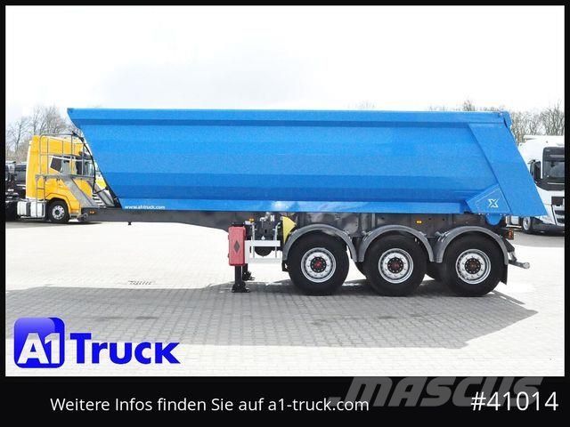 Meiller Euromix ca 27m³ Stahl, Lift SAF, Tageszulassun Kippladerauflieger