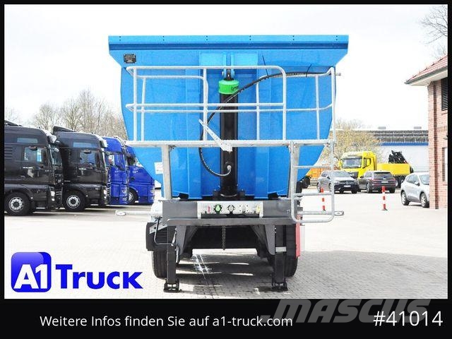 Meiller Euromix ca 27m³ Stahl, Lift SAF, Tageszulassun Kippladerauflieger