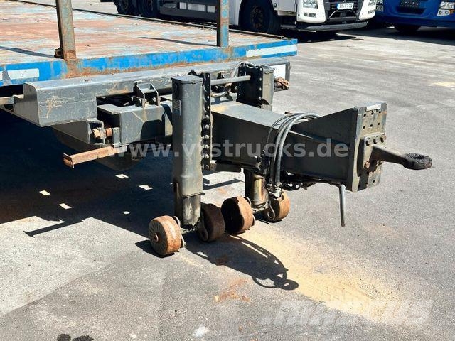 Meiller G18TS BDF Anhänger mit Plateau-Schlitten Containerframe trailers