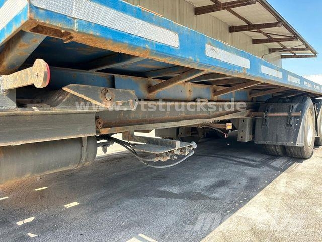 Meiller G18TS BDF Anhänger mit Plateau-Schlitten Containerframe trailers
