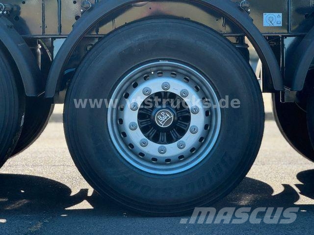 Meiller Kisa 3 Achs Lift Achse Rollplane 25m³ Kiper poluprikolice