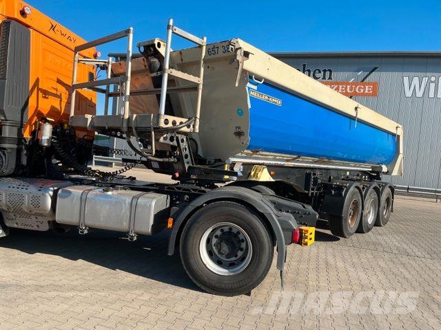 Meiller KISA 3 | Stahl 22m³*Lift*BPW-Achsen*EBS*Plane Semirremolques bañera