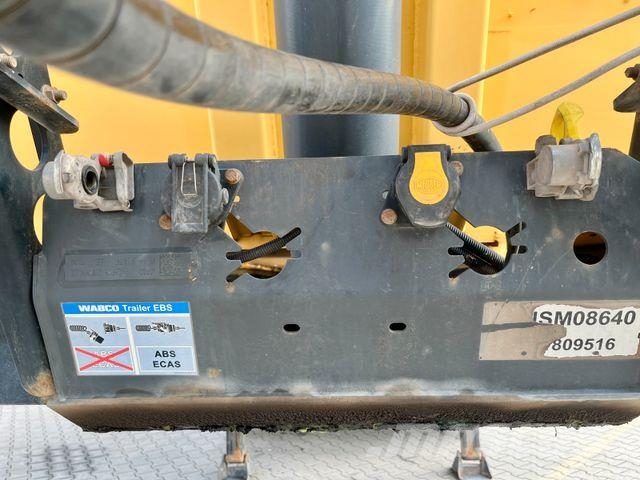 Meiller KISA3 25m³ Stahl*Luft/Lift*Rollplane*BPW*Stützen Kippladerauflieger