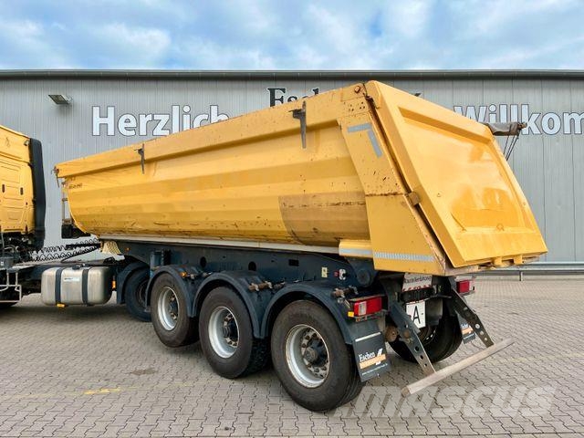Meiller KISA3 25m³ Stahl*Luft/Lift*Rollplane*BPW*Stützen Kippladerauflieger
