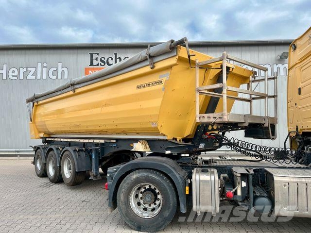 Meiller KISA3 25m³ Stahl*Luft/Lift*Rollplane*BPW*Stützen Kippladerauflieger