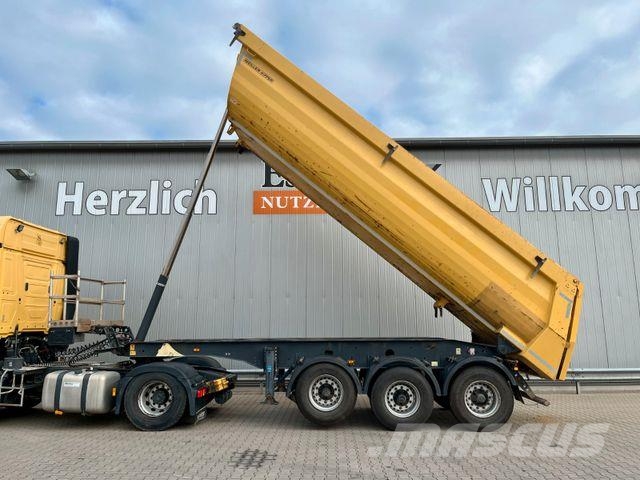 Meiller KISA3 25m³ Stahl*Luft/Lift*Rollplane*BPW*Stützen Kippladerauflieger