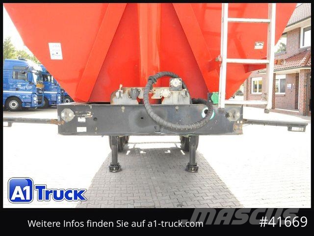 Meiller MHKS41,Stahl, Kippmulde, 2-Achs, Kippladerauflieger