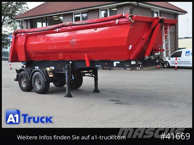 Meiller MHKS41,Stahl, Kippmulde, 2-Achs, Kippladerauflieger