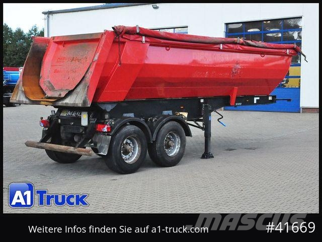 Meiller MHKS41,Stahl, Kippmulde, 2-Achs, Kippladerauflieger