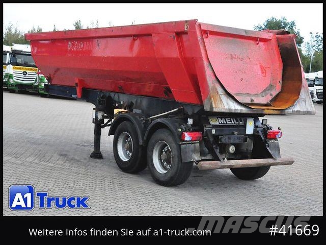 Meiller MHKS41,Stahl, Kippmulde, 2-Achs, Kippladerauflieger