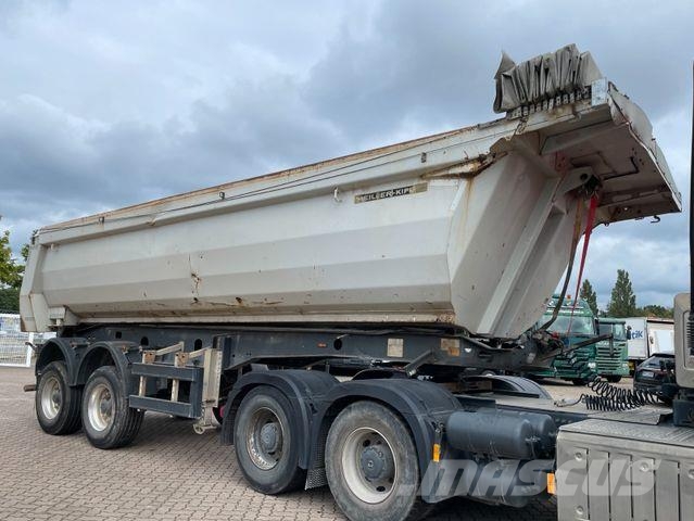 Meiller MHPS 43/2/ LM-Felgen/ Rollplane/ Unfallschaden Semirremolques de volteo