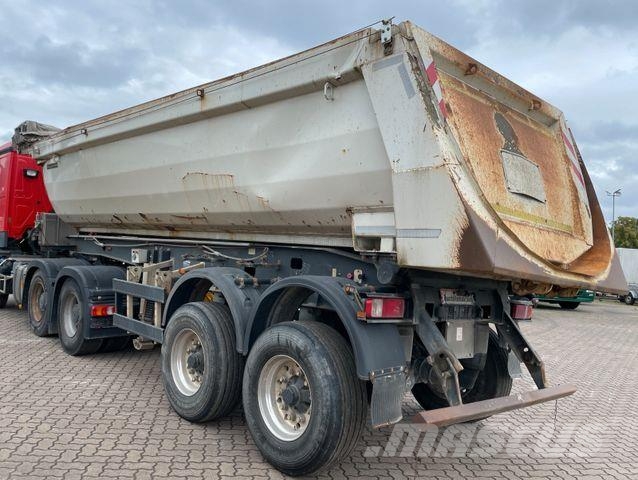 Meiller MHPS 43/2/ LM-Felgen/ Rollplane/ Unfallschaden Semirremolques de volteo