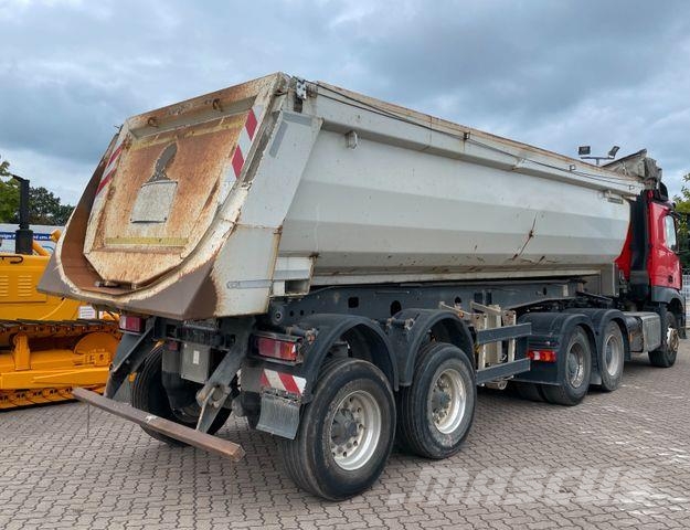 Meiller MHPS 43/2/ LM-Felgen/ Rollplane/ Unfallschaden Semirremolques de volteo
