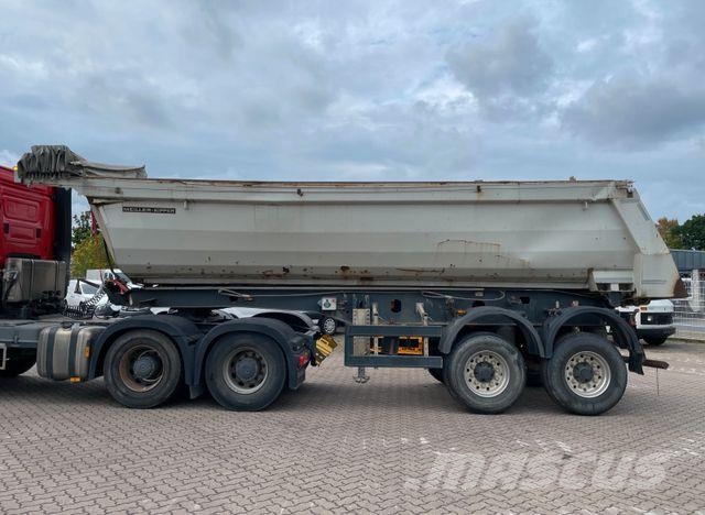Meiller MHPS 43/2/ LM-Felgen/ Rollplane/ Unfallschaden Semirremolques de volteo