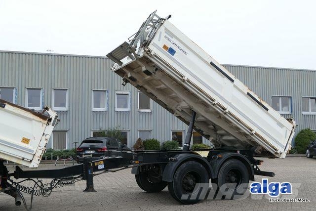 Meiller MZDA 18/23 M, Stahl, BPW, Luft, Tandem, Kamera Tipper trailers