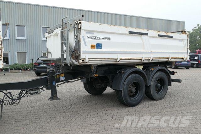 Meiller MZDA 18/23 M, Stahl, BPW, Luft, Tandem, Kamera Tipper trailers