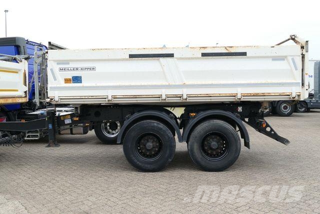 Meiller MZDA 18/23 M, Stahl, BPW, Luft, Tandem, Kamera Tipper trailers