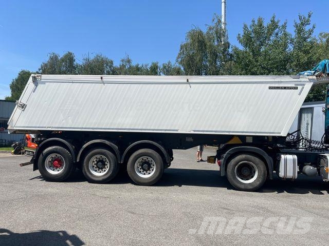 Meiller TR3 Alumulde 27m³ Lift-Achse Semirremolques bañera