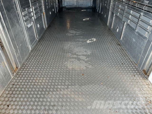  Menke-Janzen 2.Stock Viehanhänger * Hubdach* Tränk Remorci transport animale