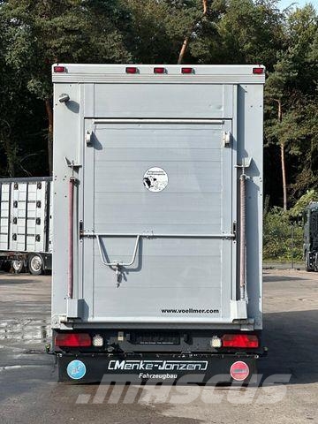  Menke-Janzen 2.Stock Viehanhänger * Hubdach* Tränk Remorci transport animale
