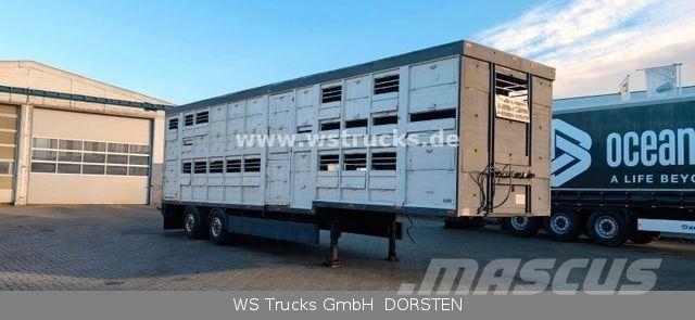  Menke-Janzen 2 Stock Viehauflieger | Spindel Polprikolice za prevoz živine