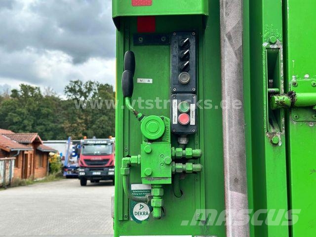 Menke-Janzen 3.Stock & Aggregat/Hubdach/BPW/54 Dyretransport tilhenger