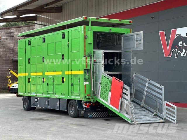 Menke-Janzen 3.Stock & Aggregat/Hubdach/BPW/54 Dyretransport tilhenger