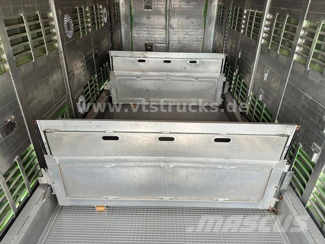 Menke-Janzen 3.Stock & Aggregat/Hubdach/BPW/54 Dyretransport tilhenger