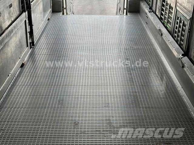 Menke-Janzen 3.Stock & Aggregat/Hubdach/BPW/54 Dyretransport tilhenger