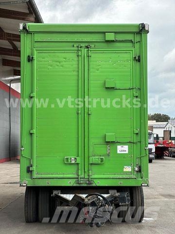Menke-Janzen 3.Stock & Aggregat/Hubdach/BPW/54 Dyretransport tilhenger