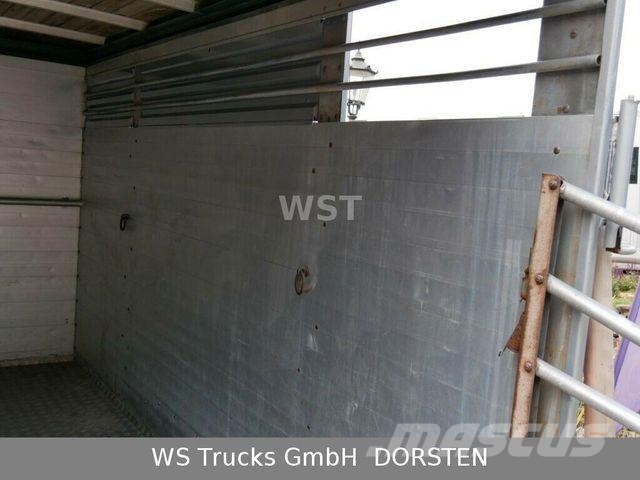 Menke-Janzen Einstock Tandem Viehanhänger ohne TÜV 動物運輸拖車