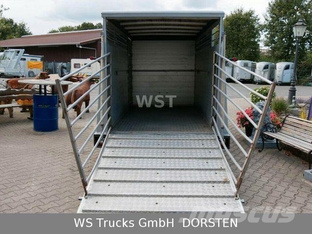 Menke-Janzen Einstock Tandem Viehanhänger ohne TÜV 動物運輸拖車