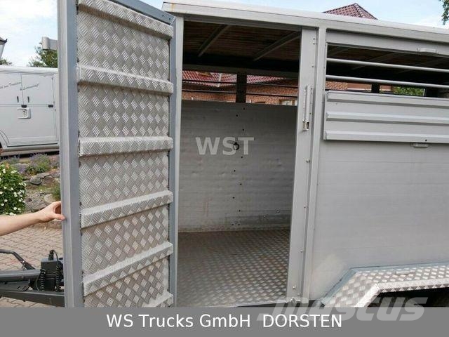 Menke-Janzen Einstock Tandem Viehanhänger ohne TÜV 動物運輸拖車